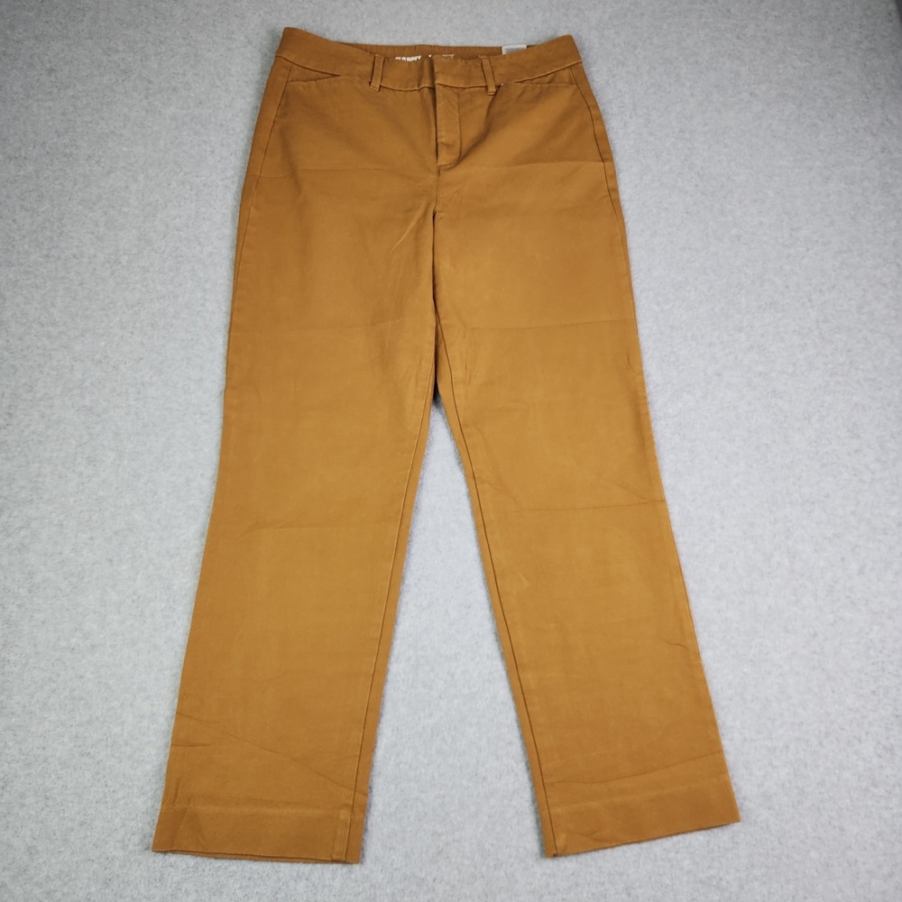 Old Navy Pants Women's 4 Brown Secret Smooth Pockets High-Rise Pixie Straight
